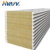 PU og Rockwool Sandwich Panel Isolation Board til vægisolering Fremragende termisk ledningsevne, brandbestandighed