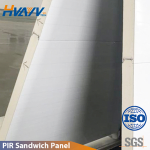 Pannello sandwich Huayu PU per edifici di fabbrica, depositi, sale espositive, palestre, negozi di congelamento, workshop di purificazioni